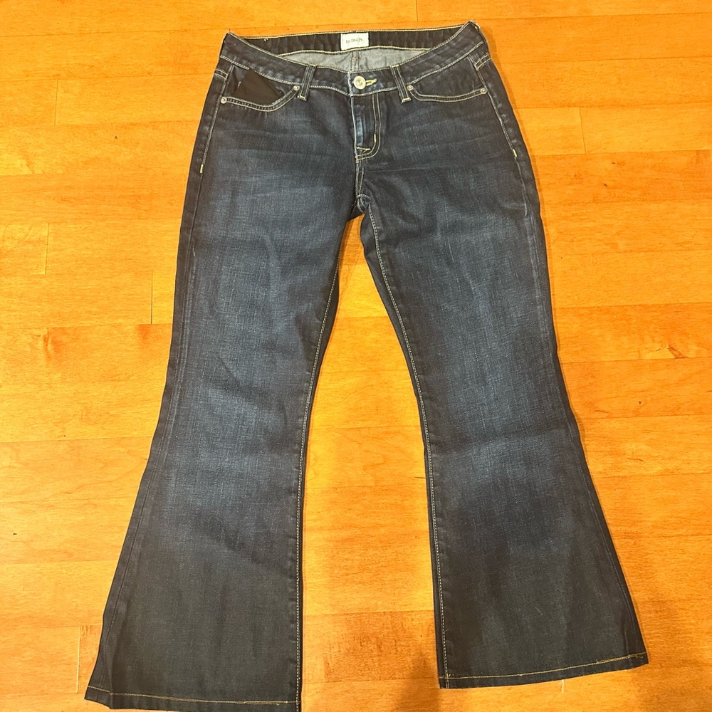 Hudson Ferris Flap Dark Blue Flared Women's Jeans